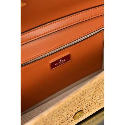Valentino Garavani Loco Bag in Raffia