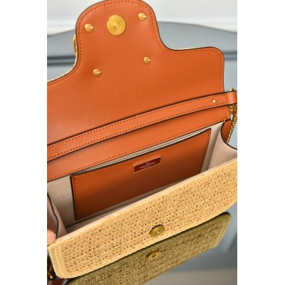 Valentino Garavani Loco Bag in Raffia
