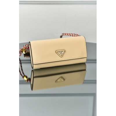 Prada Wallet with Leather Shoulder Strap