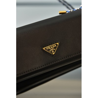 Prada Wallet with Leather Shoulder Strap