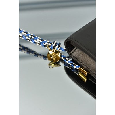 Prada Wallet with Leather Shoulder Strap