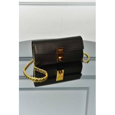 Prada Wallet with Leather Shoulder Bag