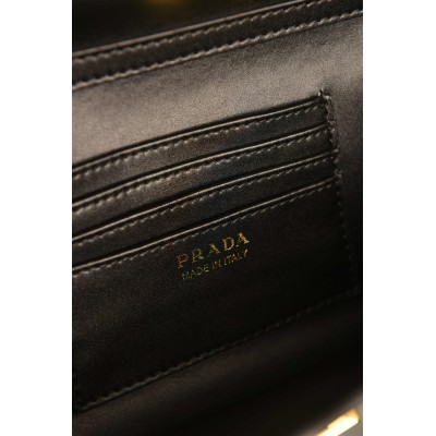 Prada Wallet with Leather Shoulder Bag