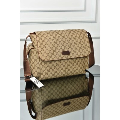 Gucci GG Supreme Plus Diaper Bag