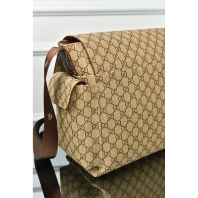 Gucci GG Supreme Plus Diaper Bag