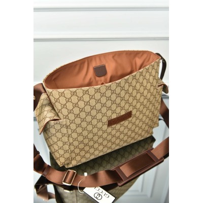 Gucci GG Supreme Plus Diaper Bag