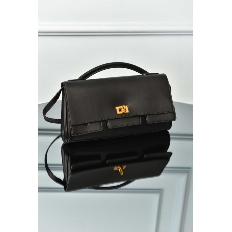Balenciaga Women's Bel Air Clutch on Strap Small