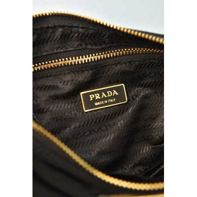 Prada Demi-Lune Re-Nylon Shoulder Bag