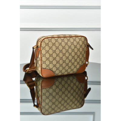 Gucci GG Emblem Crossbody Bag