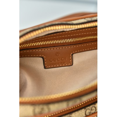Gucci GG Emblem Crossbody Bag