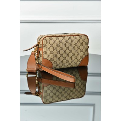 Gucci GG Emblem Crossbody Bag
