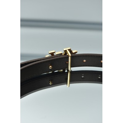 Louis Vuitton Women Leather Belt