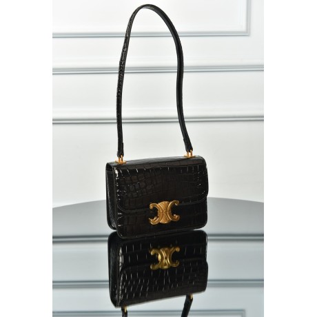 Celine Teen Garance Bag in Alligator Mini
