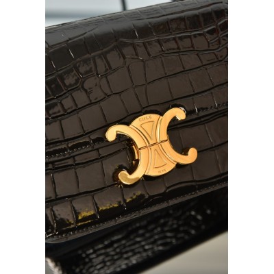 Celine Teen Garance Bag in Alligator Mini