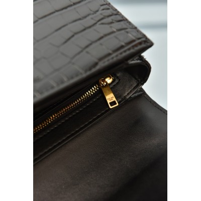 Celine Teen Garance Bag in Alligator Mini