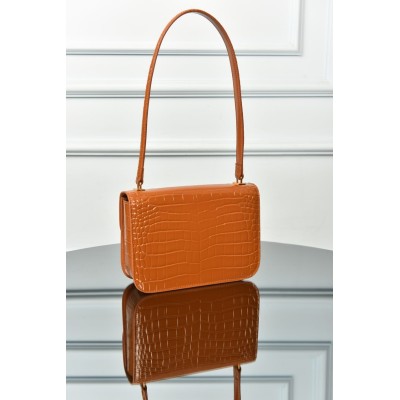 Celine Teen Garance Bag in Alligator Small