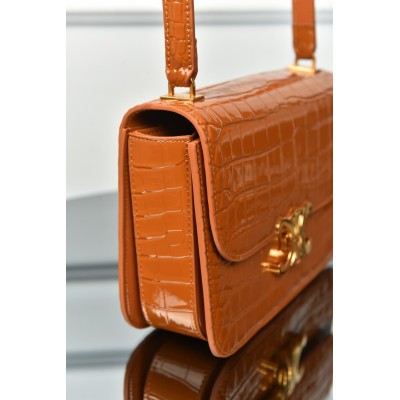 Celine Teen Garance Bag in Alligator Small