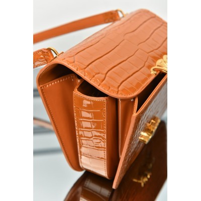 Celine Teen Garance Bag in Alligator Small