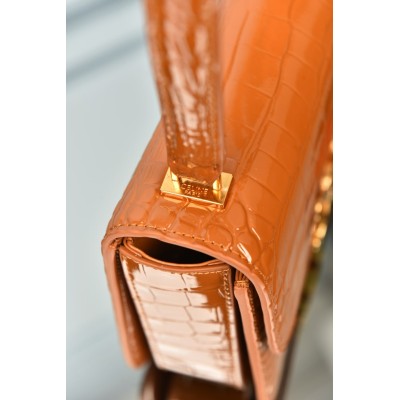 Celine Teen Garance Bag in Alligator Small