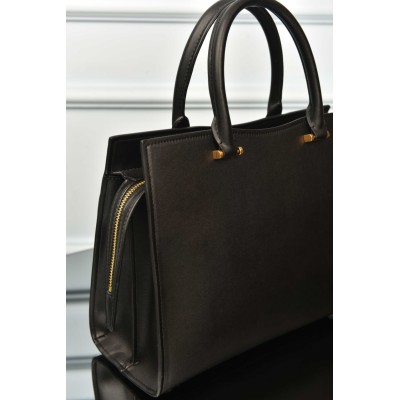 Saint Laurent Uptown Satchel Leather Bag