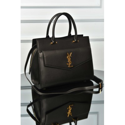 Saint Laurent Uptown Satchel Leather Bag