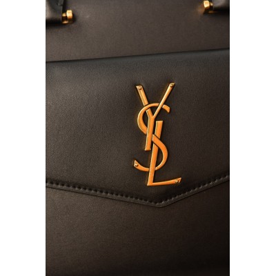 Saint Laurent Uptown Satchel Leather Bag