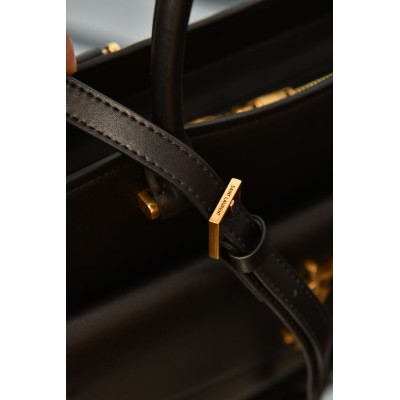 Saint Laurent Uptown Satchel Leather Bag