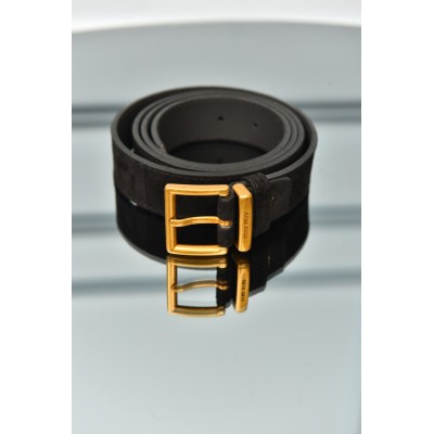 Miu Miu Kadın Süet Kemer