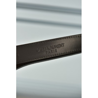 Saint Laurent Kadın Süet Kemer