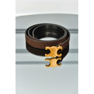 Celine Women Suede Belt