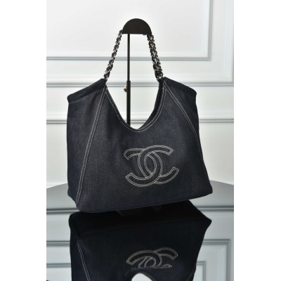 Chanel Denim Tote Bag