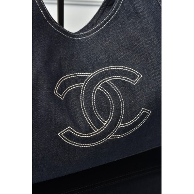 Chanel Denim Tote Bag