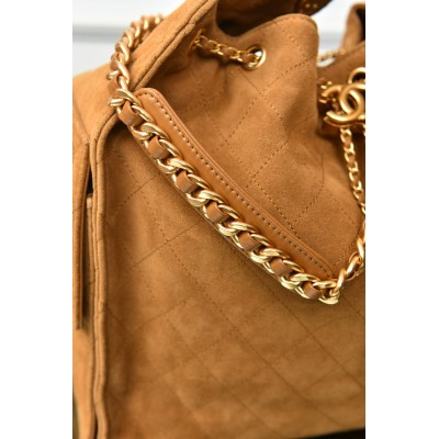 Chanel 25 Medium Suede Handbag