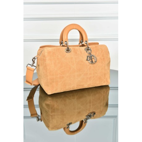 Dior Granville Boston Bag in Suede