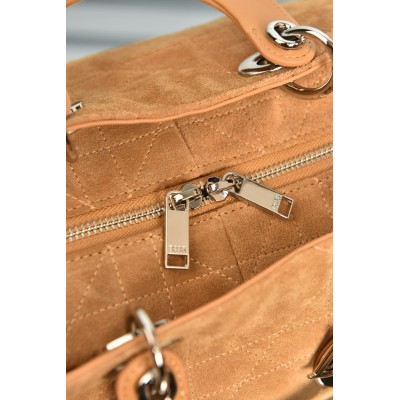 Dior Granville Boston Bag in Suede