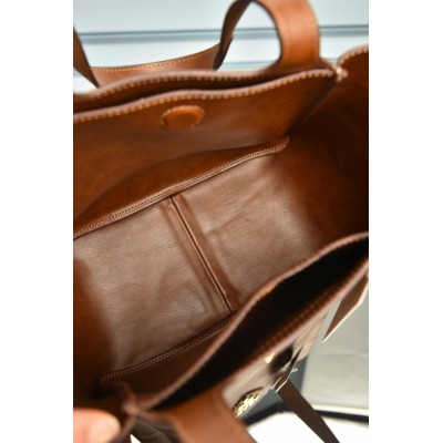 Prada Small Leather Tote Bag