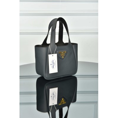 Prada Mini Leather Tote Bag