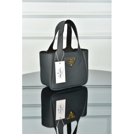 Prada Mini Leather Tote Bag