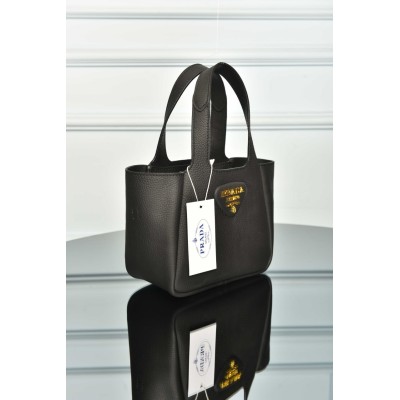 Prada Mini Leather Tote Bag