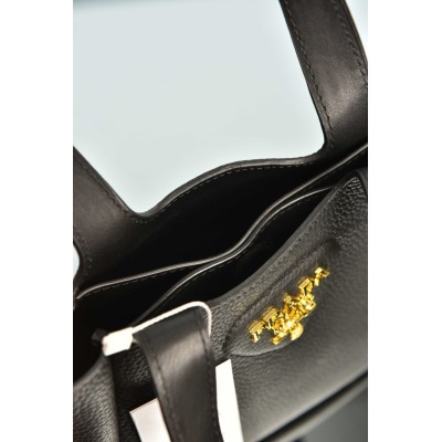 Prada Mini Leather Tote Bag