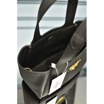 Prada Mini Leather Tote Bag