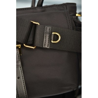 Prada Explore Medium Re-Nylon and Leather Tote Bag