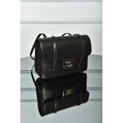 Chanel Leather Strap Clutch