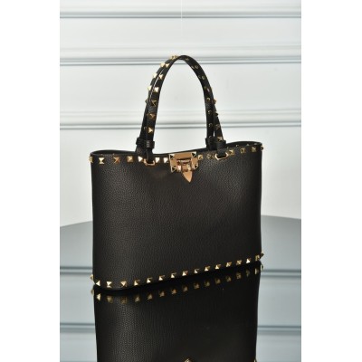 Valentino Garavani Rockstud Small Shopping Bag