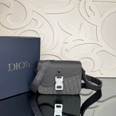 Dior Saddle Messenger Bag with Flap