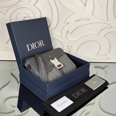 Dior Saddle Messenger Bag with Flap