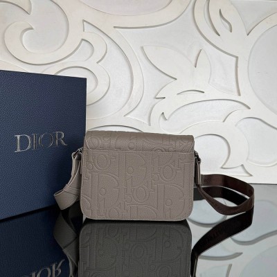 Dior Saddle Messenger Bag with Flap