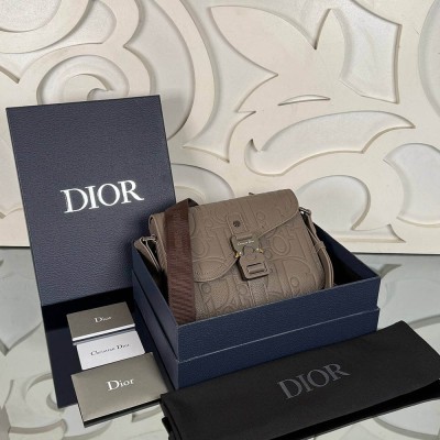 Dior Saddle Messenger Bag with Flap