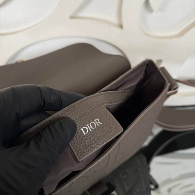 Dior Saddle Messenger Bag with Flap