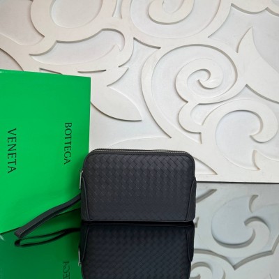 Bottega Veneta Mini Double-Zip Clutch